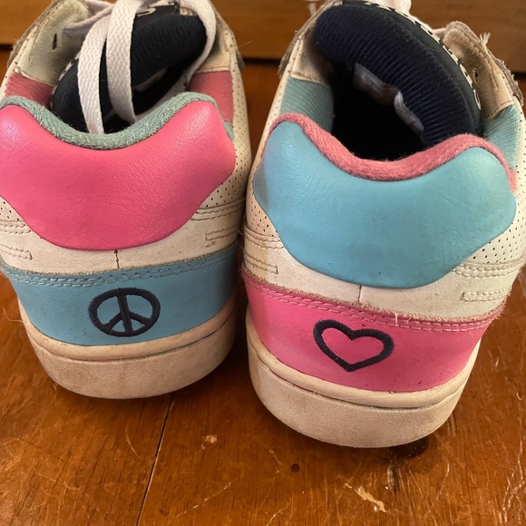 Sperry Sb19 Pride Sneaker White Leather Sneakers Men’s 8 Women’s 10 - Picture 5 of 9